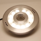 Warm Or Cool White 316SS Dimmable 28W LED Underwater Ring Lights For Fountains