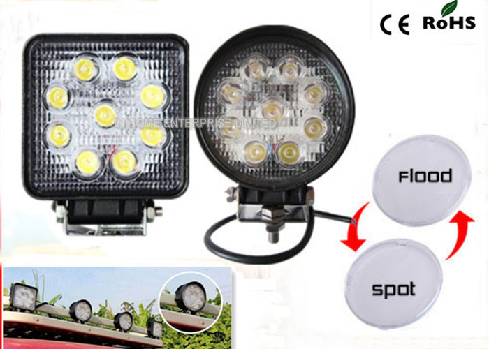 27w Led Truck Work Lights IP67 Waterproof 4.3 Offroad Led Work Light