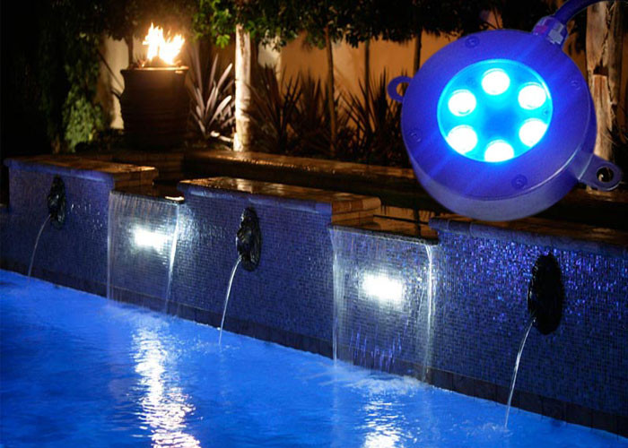 18w color changing led pool lights 12v rgb 3 in 1 garden pond light