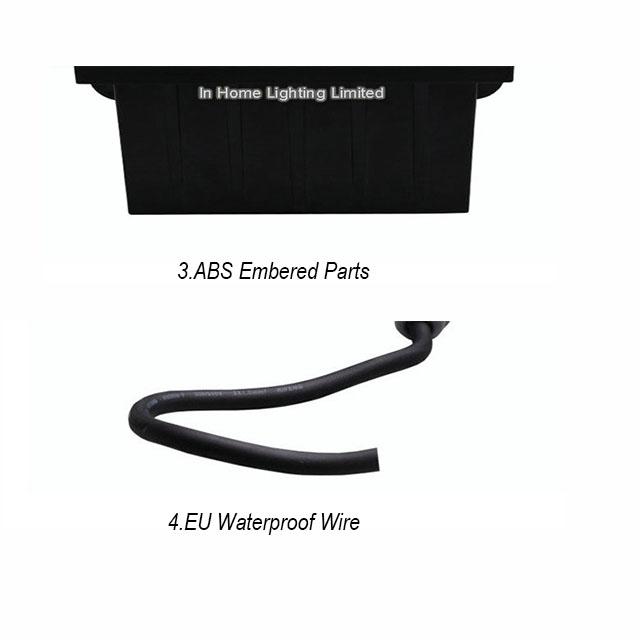 Rectangular Square LED Underground Light , 9 W LED Buried Light