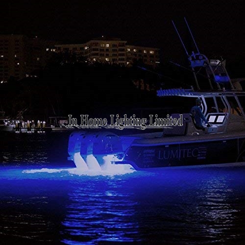 Blue Waterproof Led Marine light for Yacht 24w 12vdc RGB Underwater