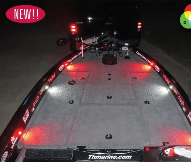 Stainless Steel Marine Push In Led Utility Light For Boat Interior