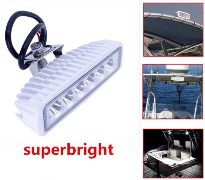 White Blue Dual Color Marine LED Spreader Light for boat IP66