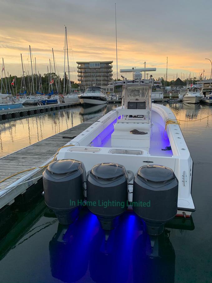 12volts 24v White Blue RGB Underwater LED Light Boat 316 Stainless