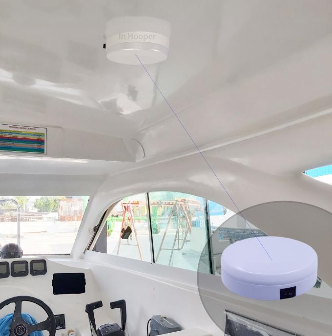 3W White and Red 12 Volt 5,5 inch Marine Boat interior Cabin lights for