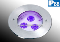 Stainless Steel IP68 9W 25° LED Inground Pool Lights for Swimming Pool