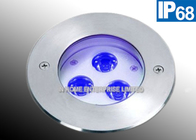 Stainless Steel IP68 9W 25° LED Inground Pool Lights for Swimming Pool