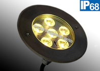 6W Single Color 316 SS LED Underwater Light 12V IP68 for Swimming Pool