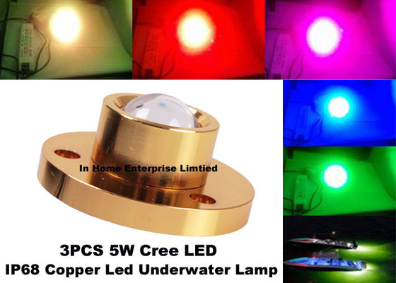 Cree Boat Underwater LED Lights 15W / Underwater LED Fishing Lights