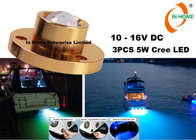 Cree Boat Underwater LED Lights 15W / Underwater LED Fishing Lights