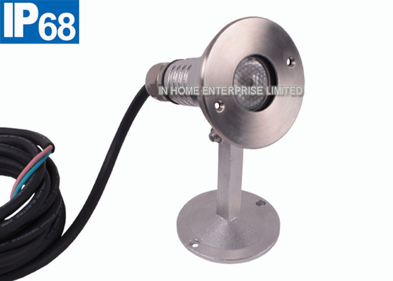 RGB 3 in 1 3W LED Underwater Light IP68 Stainless Steel Swimming Pool Light