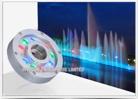 DMX 512 9W Underwater LED Fountain Lights Pool Fountain Light for Docks / Ponds