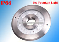 316 Stainless Steel 12W LED Underwater Light For Pool / Fountain 50 - 60Hz
