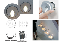 Die - Casting Aluminum Recessed LED Wall Lights For Outdoor Stair / Step