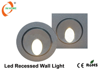 High Power Single Color Recessed LED Wall Lights For Outdoor Stair / Step