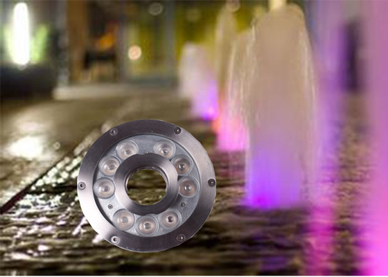 12v / 24v 9watt LED Underwater Light For Fountains / LED Waterfall Lights