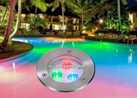 IP68  316 Stainless Steel Embedded LED Pool Light Underwater 3 Watt 50 - 60HZ