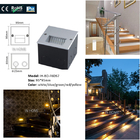 Square Shape 5730 SMD Recessed LED Wall Lights High Efficiency