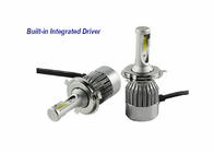 Aviation Aluminum H4 Headlight Bulbs , H7 Head light Auto LED Car Light Bulbs