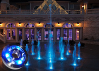 DMX RGB IP68 Underwater LED Fountain Lights Anti Corrosion for Garden