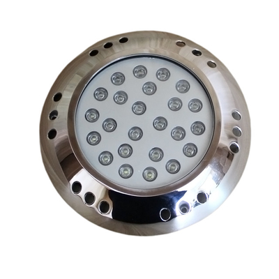 IP68 High Power 72W Swimming Pool Led Lights Stainless Steel 316 Polished