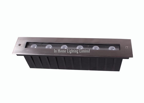 12V Outdoor Linear LED Underground Light  ,  Recessed LED Stair Step Light Stainless