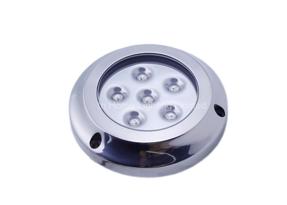 Anti - Oxidation 316 SS RGBW LED Underwater Light IP68 For Yacht Boat