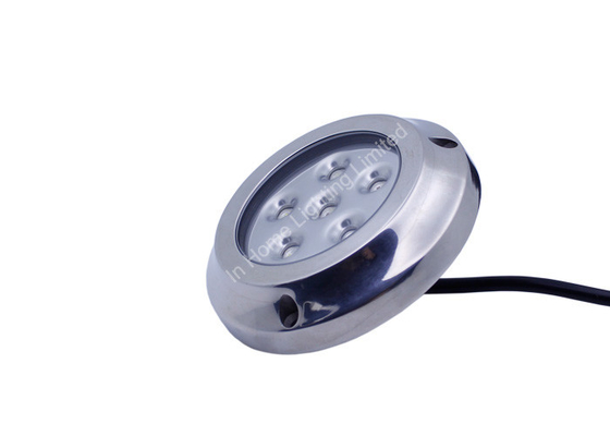 Anti - Oxidation 316 SS RGBW LED Underwater Light IP68 For Yacht Boat