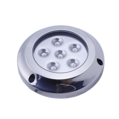 Energy Saving 6*4W RGB 3 In 1 LED Boat Light / 10 - 30v Underwater LED Fishing Lights