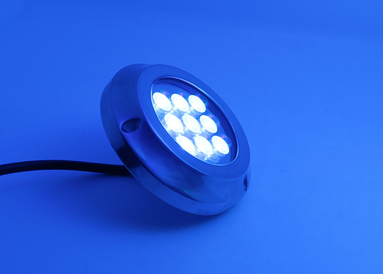 30 W 12V IP68 Waterproof Marine LED Underwater Light For Pool , Boat