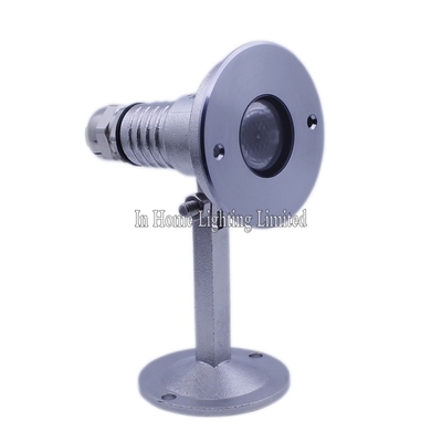 3 W 12V Rgb Led Fountain light with stand IP68 Waterproof Underwater led Light