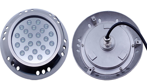 Wall Mounted 38w Underwater LED Pool Lights Stainless Steel LED Underwater Light