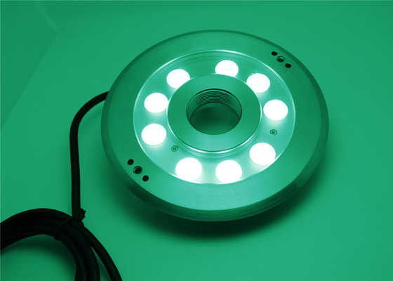 Dia 200mm LED Underwater Light For Fountains 12V Swimming Pool Lights