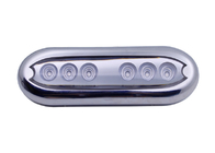 Oblong Stainless Steel Waterproof IP68  LED Boat  Light / RV Courtesy Lights