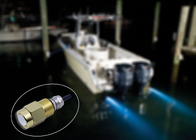 9w Drain Plug Underwater LED Lights For Boats / Marine Underwater Lights