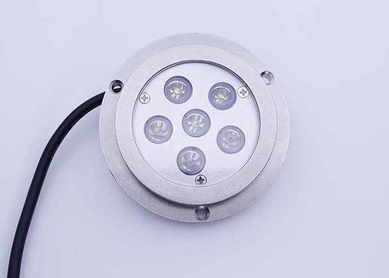 RGB 24W Marine LED Light Flush Mount Underwater Lights for Fishing Boat