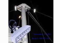 White Housing Marine LED Spreader Lights Bracket Mount LED Work Lights For Sail Boat