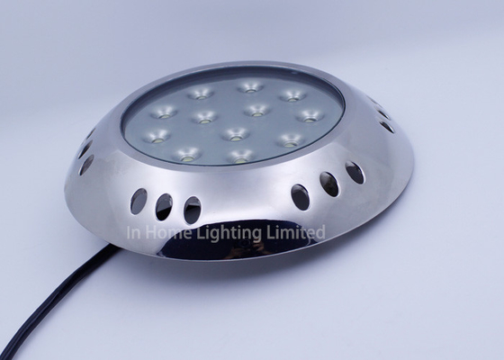 12V IP68 Wall Mounted 316 SUS Swimming Pool Light 60W RGBW Underwater LED Lights