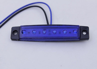 12V 6LED Slim Line Utility Strip Lights / Blue Shoreline Marine LED Strip Lights