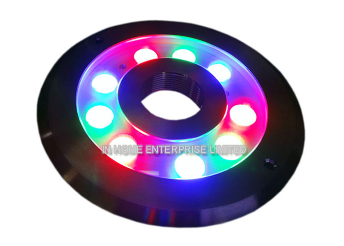 Color Changing RGB Underwater LED Fountain Lights with Remote Cotrol
