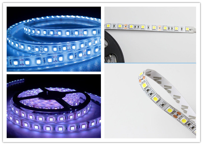 Flexible SMD 5050 RGB LED Strip Lights 12V 60 LEDs/M 5 M For Home Lighting
