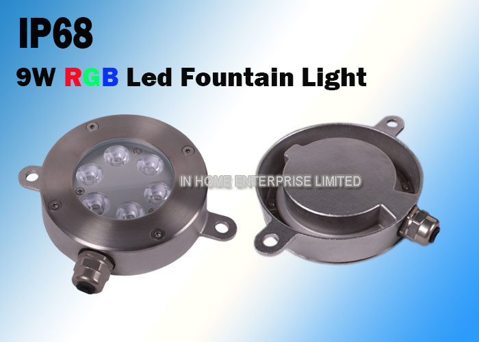 High Stability 24V DC LED Underwater Light  / LED Pool Light With 6 Leds