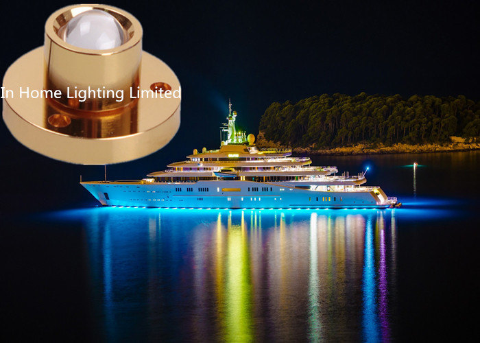 316 SS Underwater LED Boat Lights 15W RGB Anti - Corrosion 3 Years Warranty