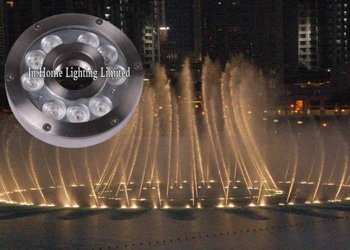 Warm White 9W Underwater LED Fountain Light with Bluetooth Controller