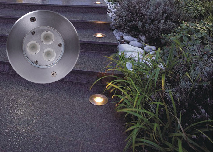 Warm White Garden In Ground Lighting LED 9W 24V CE &amp; RoHS Approved