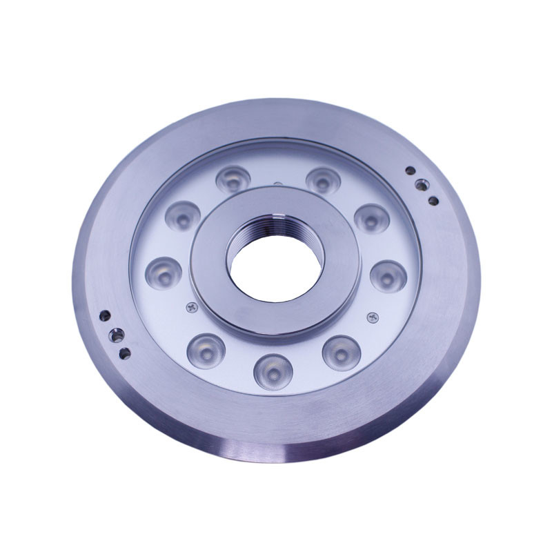 Stainless Steel RGB Underwater LED Lights for fountain , IP68 DMX Control