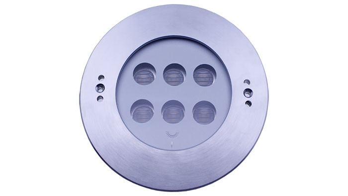 18W DC 24V RGB Color Changing IP68 LED Pool Lights For Swimming Pool Fountain