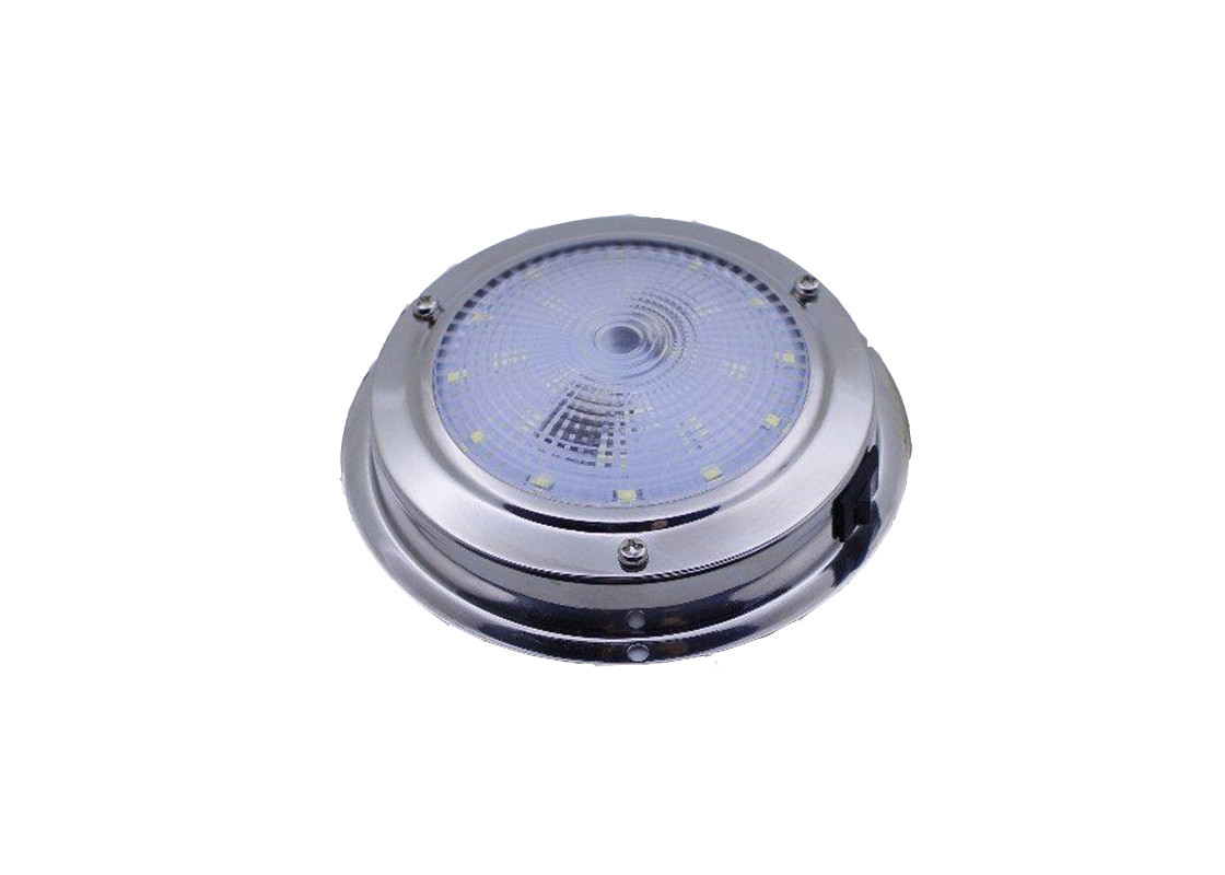 Stainless Steel Beautiful Accent Light  Marine Boat LED Dome Light With Switch