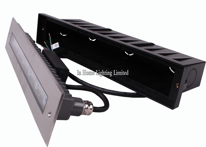 12V Outdoor Linear LED Underground Light  ,  Recessed LED Stair Step Light Stainless